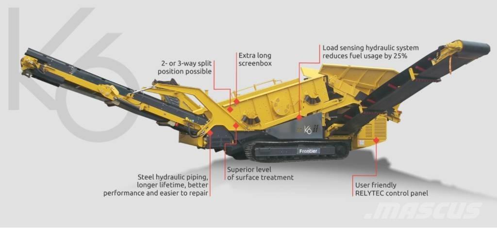 Keestrack K6 スクリーン ふるい