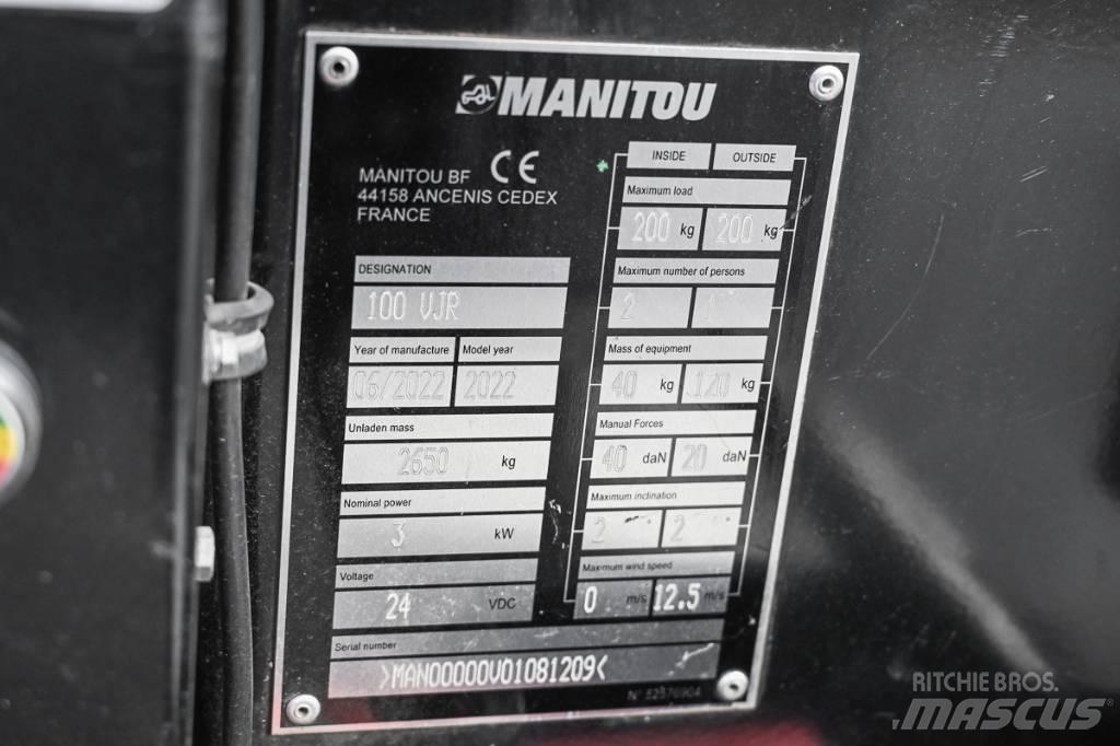 Manitou VJR 100 ブームリフト　屈伸型
