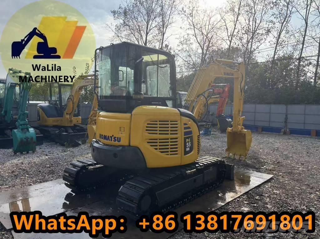 Komatsu PC 55 MR-3 ミニ油圧ショベル 7t以下（ミニユンボ・ミニディガー）