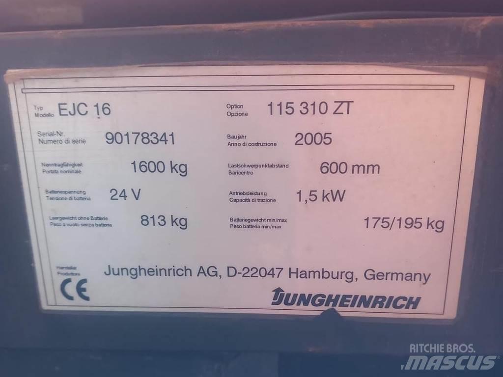 Jungheinrich ECJ16 ハンドパレットトラック