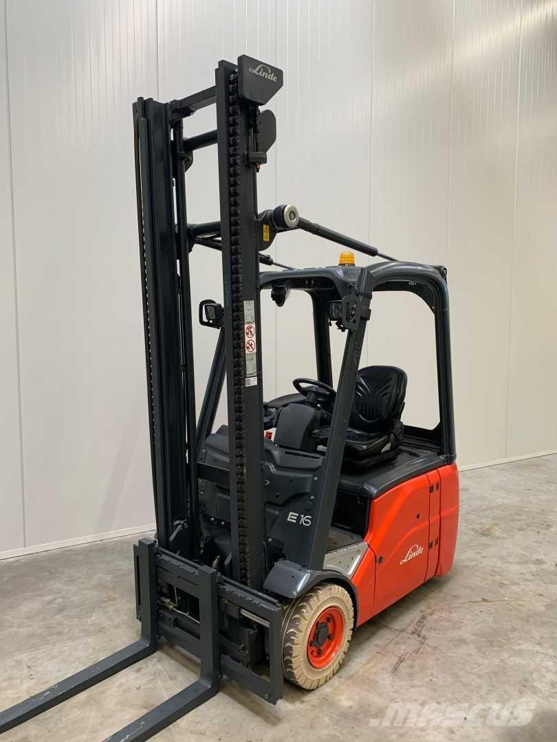 Linde E16C バッテリーフォークリフト