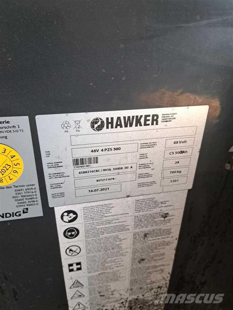 Linde E16C バッテリーフォークリフト