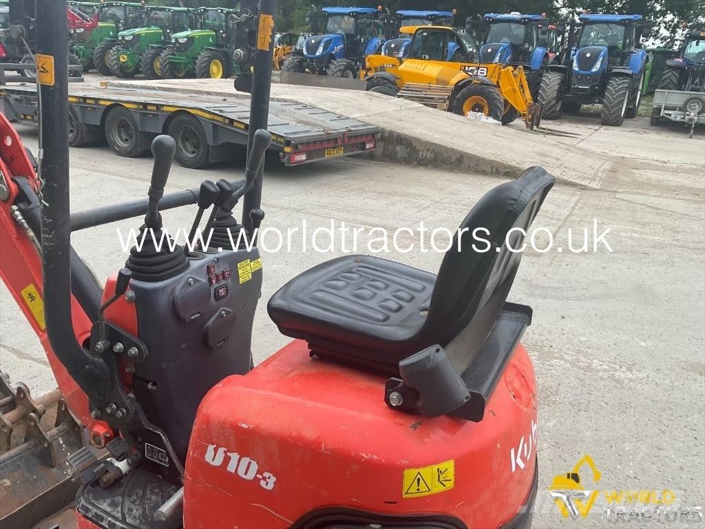 Kubota U 10-3 ミニ油圧ショベル 7t以下（ミニユンボ・ミニディガー）