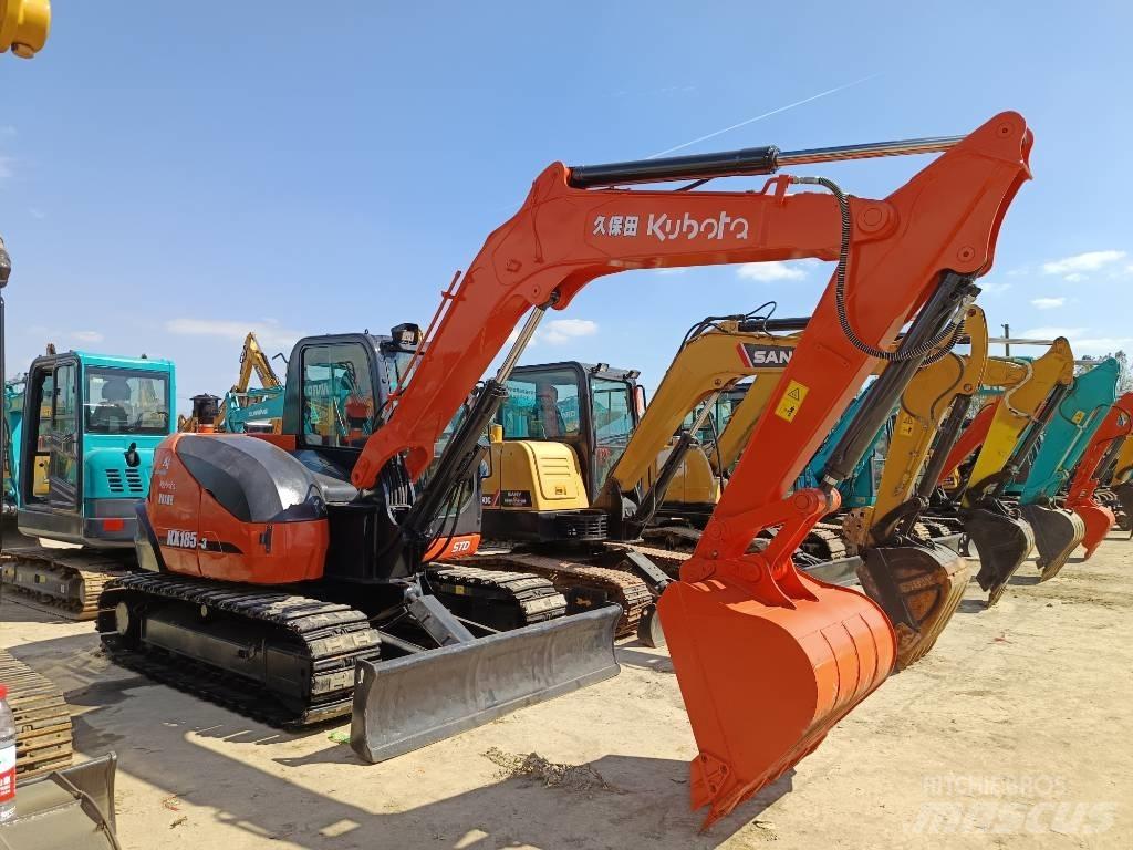 Kubota KX 185 中型油圧ショベル 7ｔ-12ｔ（ユンボ・パワーショベル・バックホー）