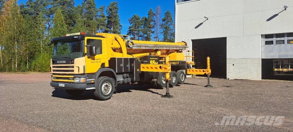 Scania P124 GB トラック高所作業車