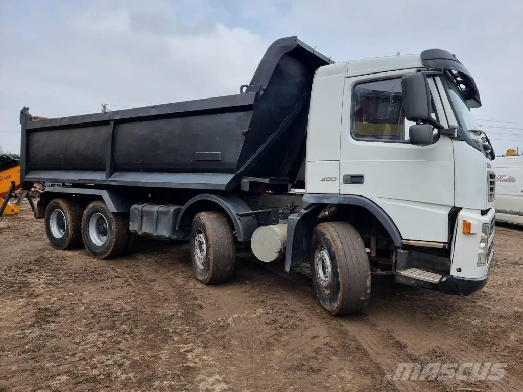 Volvo FM 400 8X4 スキップローダートラック