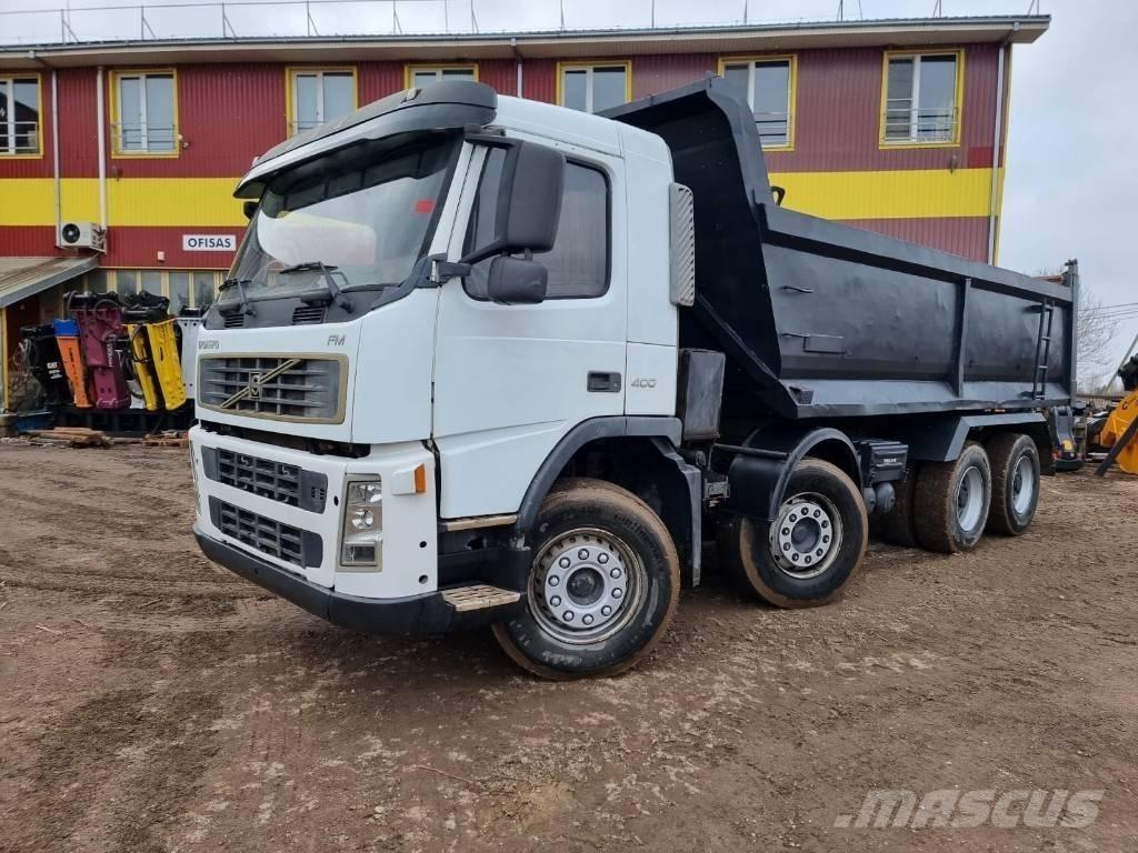 Volvo FM 400 8X4 スキップローダートラック