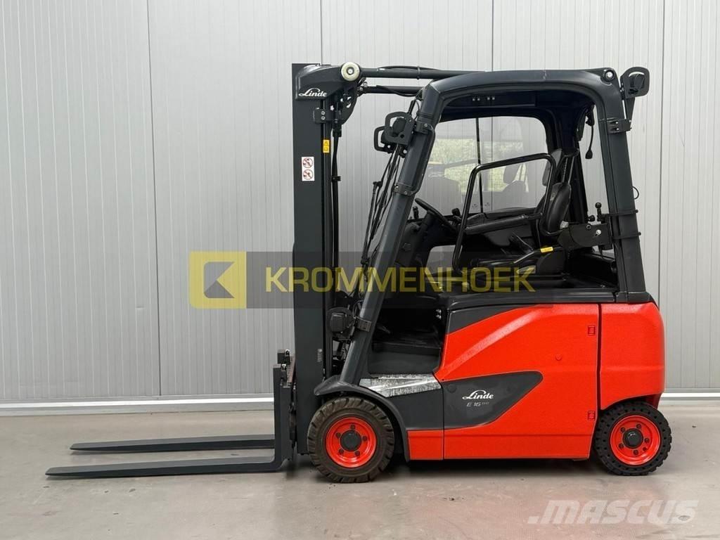 Linde E 16 PH-1 バッテリーフォークリフト