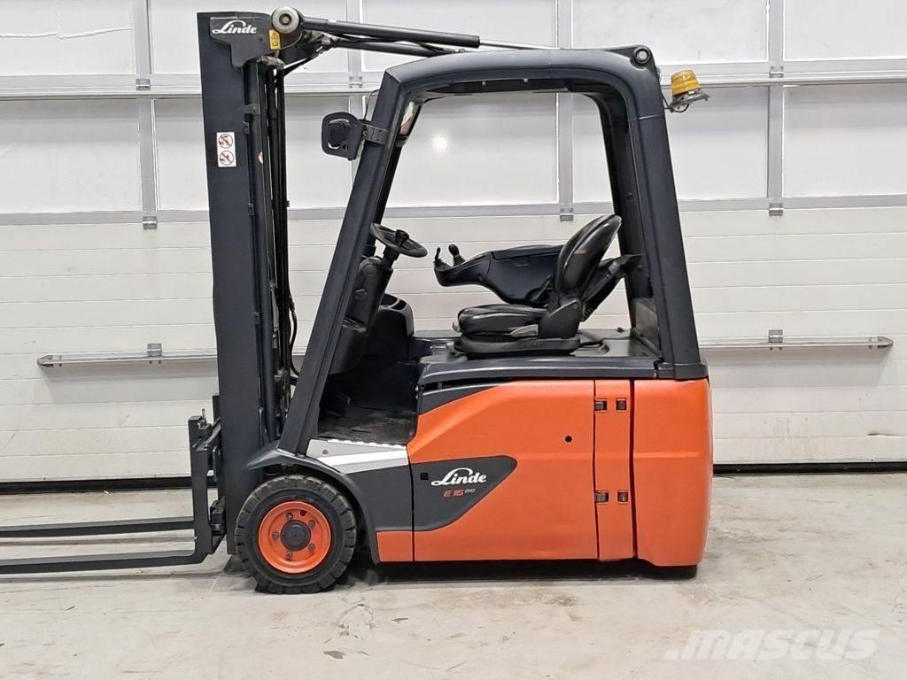 Linde E16-02 バッテリーフォークリフト