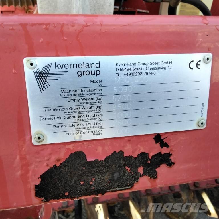 Kverneland MSC 400 ドリル