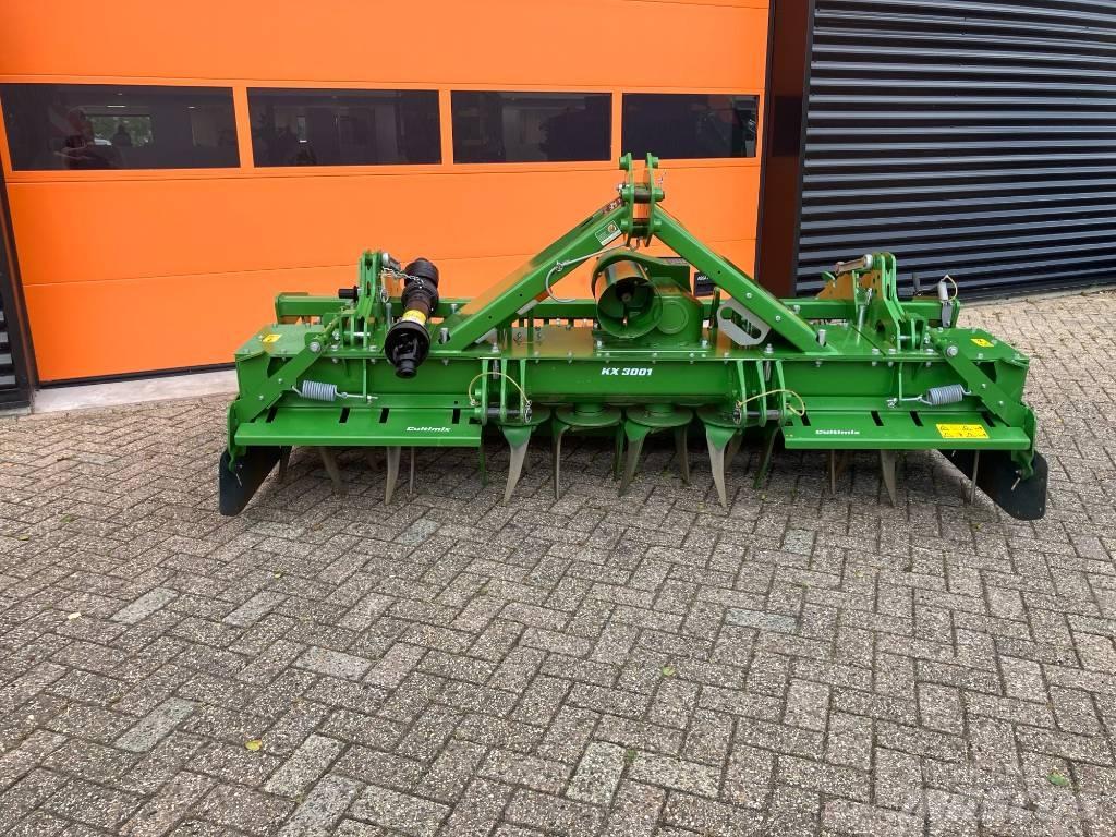 Amazone KX 3001 パワーハローとロータリーハロー