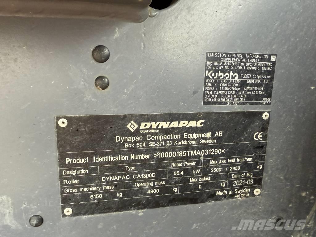 Dynapac CA 1300 D 振動ローラ