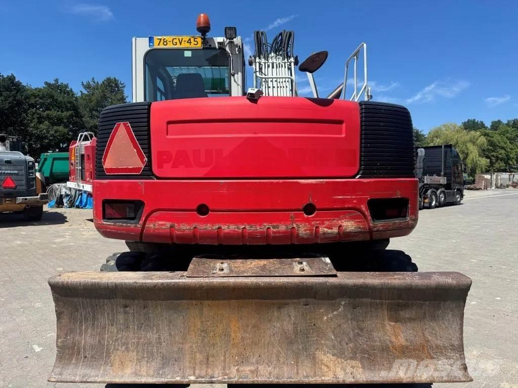 Takeuchi TB1160W ホイール式油圧ショベル（パワーショベル・ユンボ・バックホー）