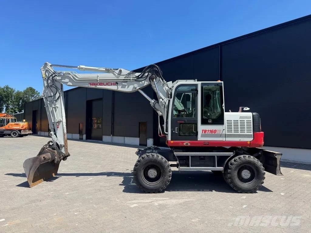 Takeuchi TB1160W ホイール式油圧ショベル（パワーショベル・ユンボ・バックホー）