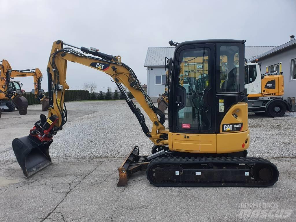 CAT 303.5 E CR ミニ油圧ショベル 7t以下（ミニユンボ・ミニディガー）