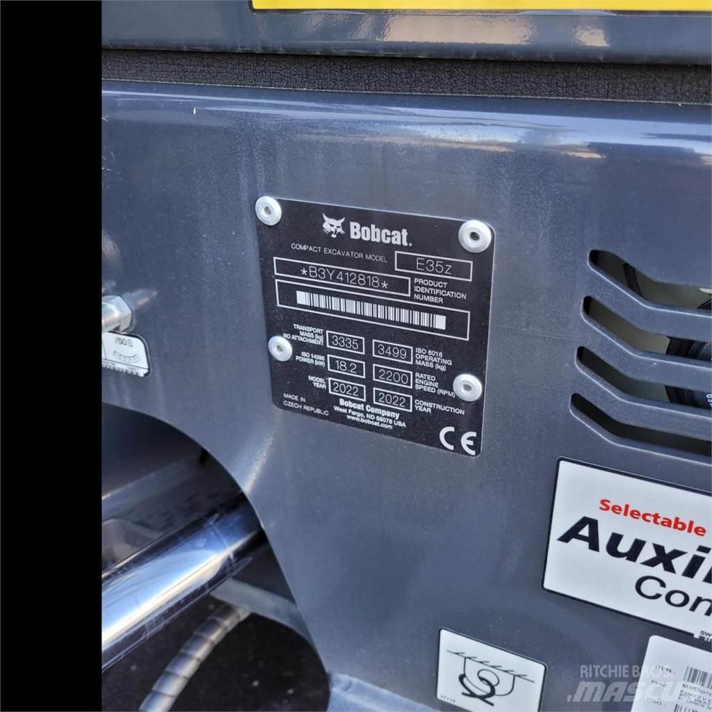 Bobcat E 35z ミニ油圧ショベル 7t以下（ミニユンボ・ミニディガー）