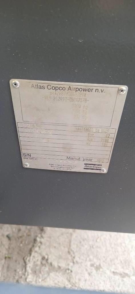Atlas Copco XAHS186 コンプレッサー