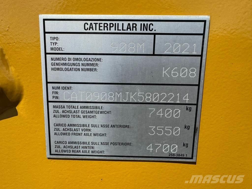 CAT 908M CE + EPA ホイールローダー・タイヤショベル