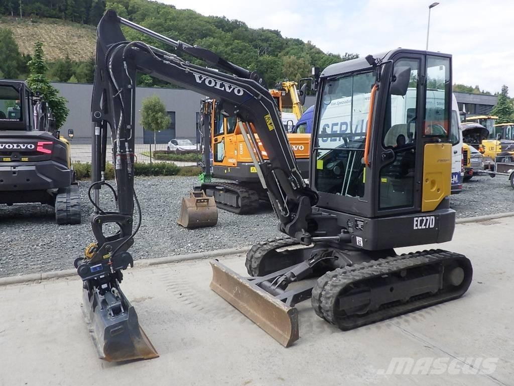 Volvo EC 27 D ミニ油圧ショベル 7t以下（ミニユンボ・ミニディガー）