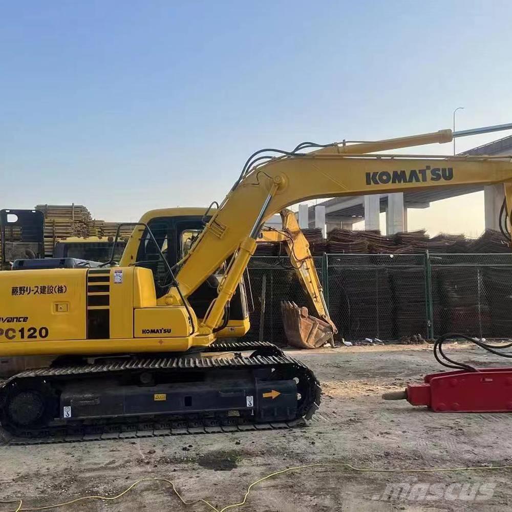 Komatsu PC120-6 中型油圧ショベル 7ｔ-12ｔ（ユンボ・パワーショベル・バックホー）