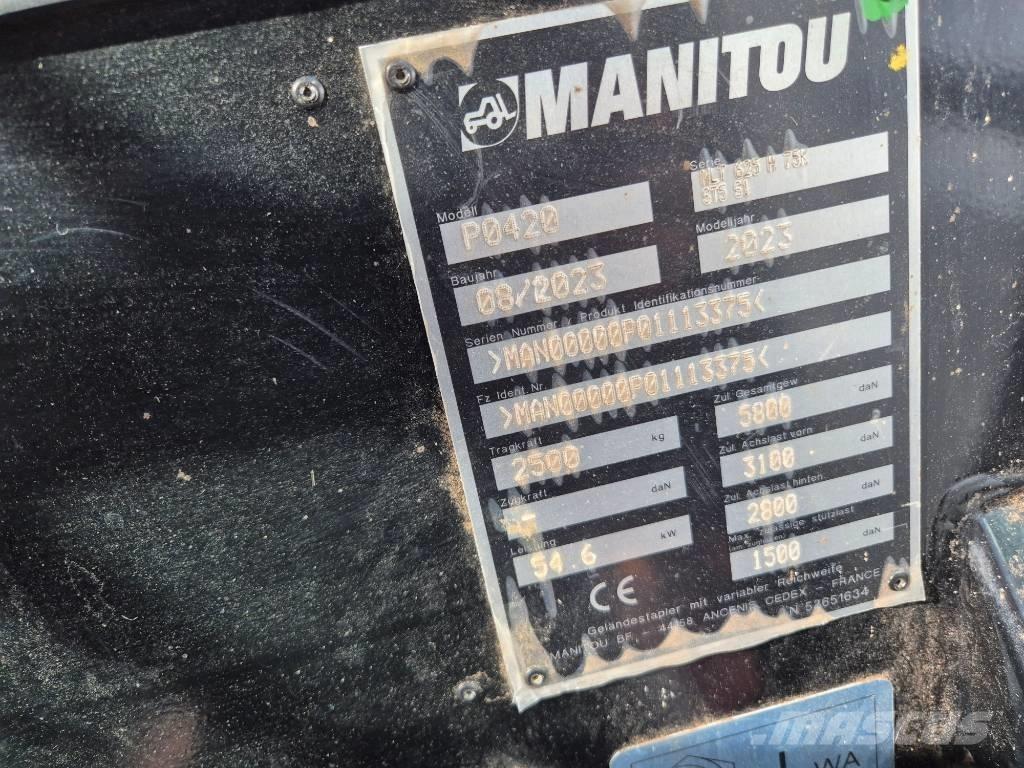 Manitou MLT 625-75 H テレスコーピックハンドラー