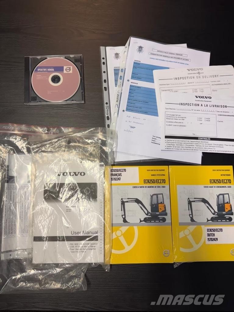 Volvo EC 18 E ミニ油圧ショベル 7t以下（ミニユンボ・ミニディガー）