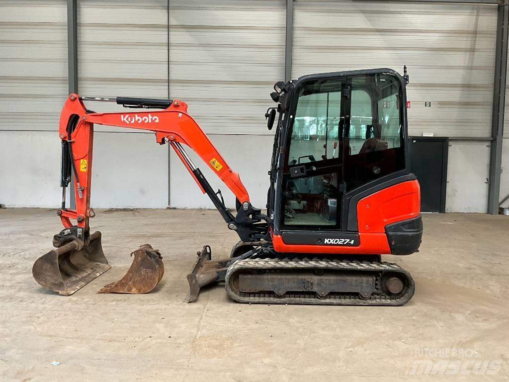 Kubota KX 027-4 ミニ油圧ショベル 7t以下（ミニユンボ・ミニディガー）