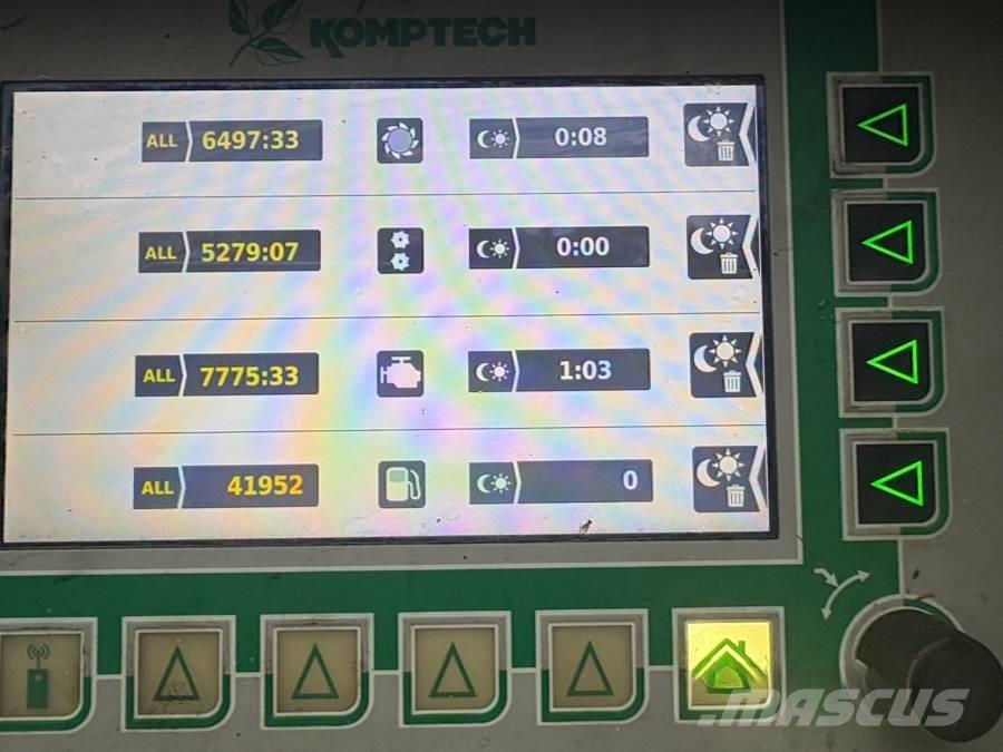 Komptech 6010EC 廃棄物シュレッダー