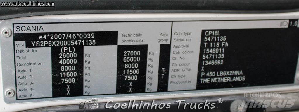 Scania P 450 コンテナ、海コン車