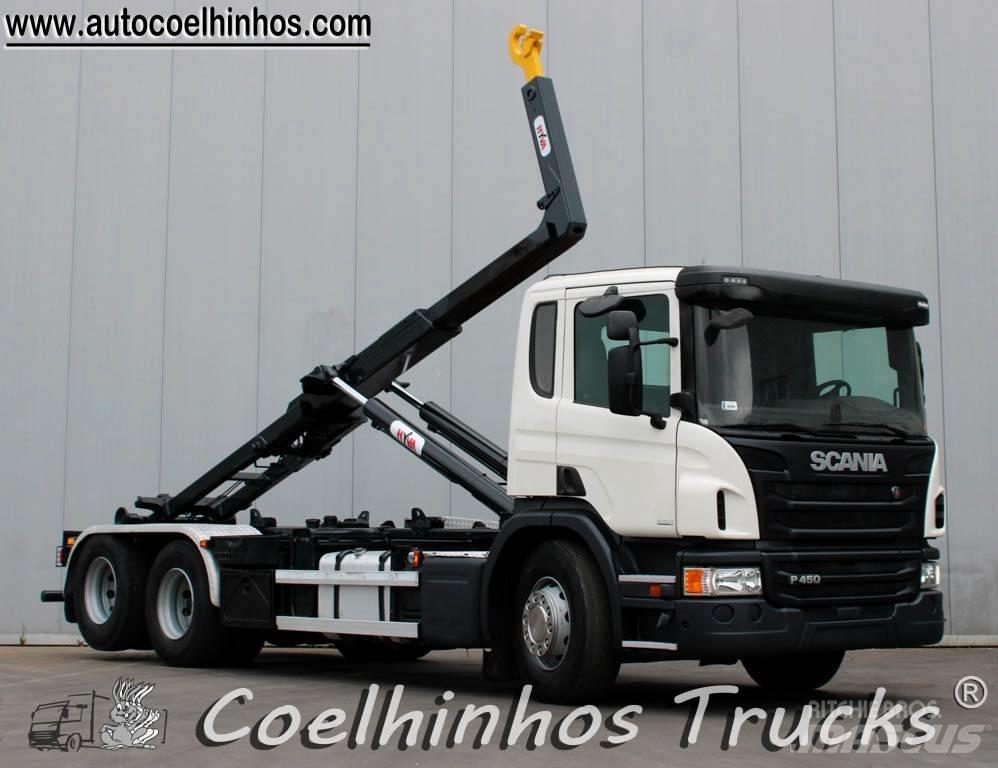 Scania P 450 コンテナ、海コン車