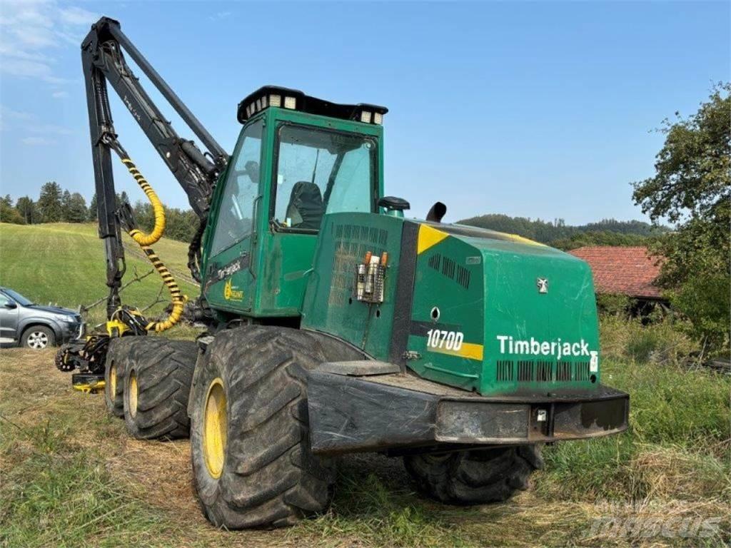 Timberjack 1070 D ハーベスター