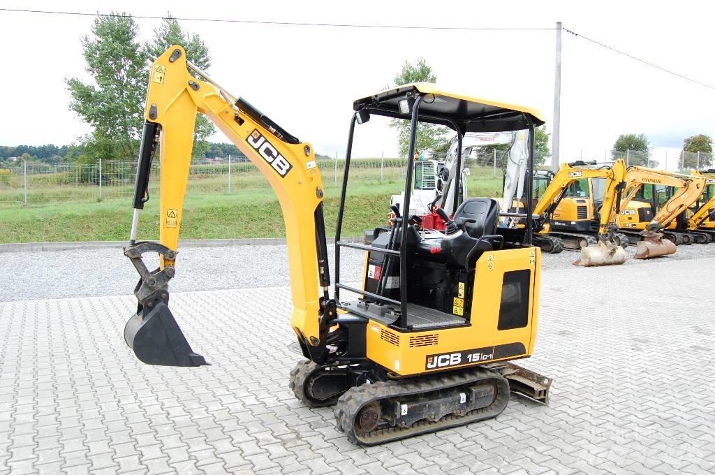 JCB 15 C-1 JCB 16C-1 ミニ油圧ショベル 7t以下（ミニユンボ・ミニディガー）