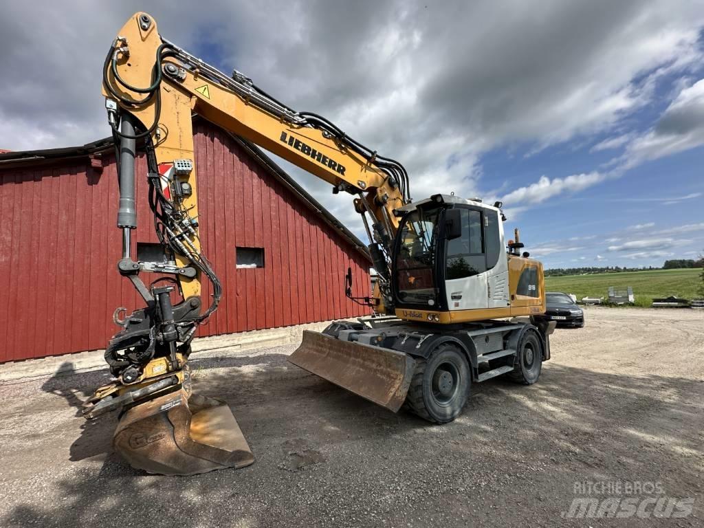 Liebherr A 916 ホイール式油圧ショベル（パワーショベル・ユンボ・バックホー）