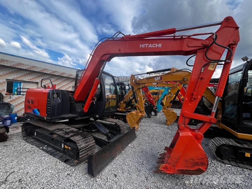 Hitachi ZX 70 中型油圧ショベル 7ｔ-12ｔ（ユンボ・パワーショベル・バックホー）
