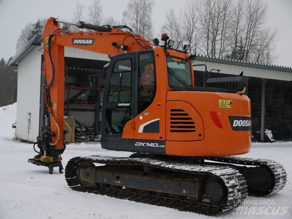 Doosan DX 140 LCR-5 大型油圧ショベル12t以上（パワーショベル・ユンボ）