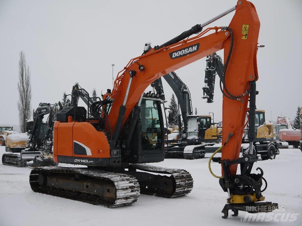 Doosan DX 140 LCR-5 大型油圧ショベル12t以上（パワーショベル・ユンボ）