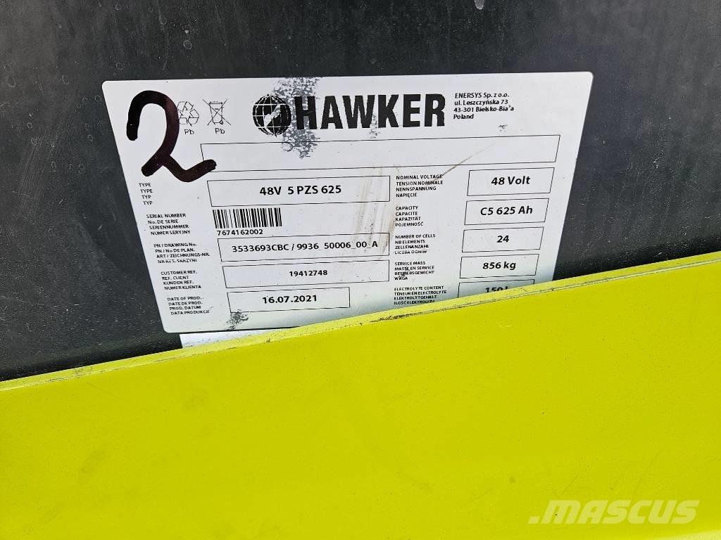 Clark GTX 18 バッテリーフォークリフト