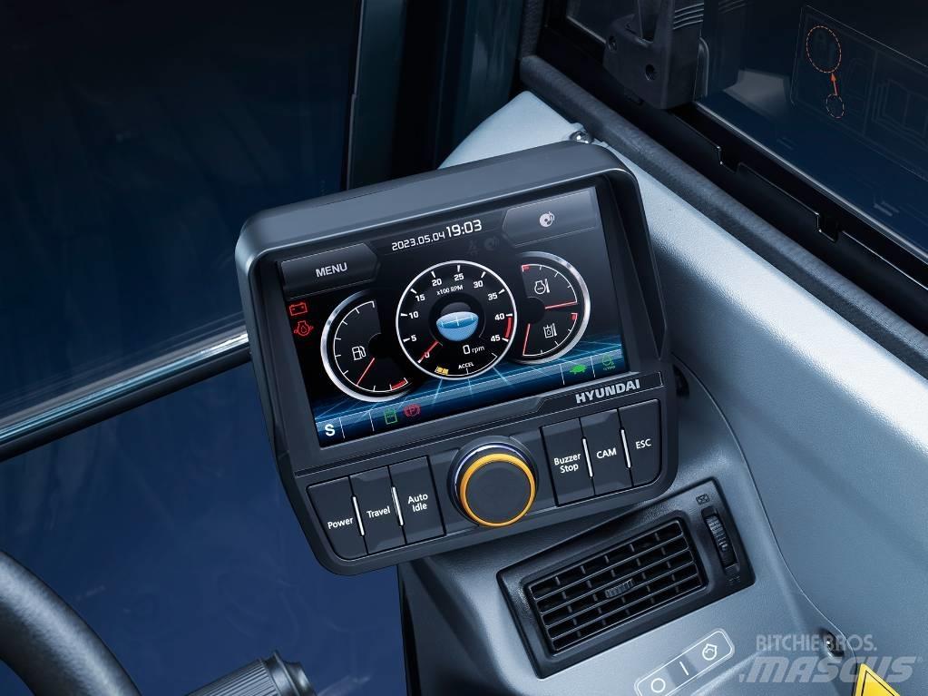 Hyundai HW 65 A ホイール式油圧ショベル（パワーショベル・ユンボ・バックホー）