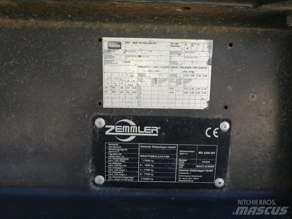 Zemmler MS 4200-097 自走式スクリーン