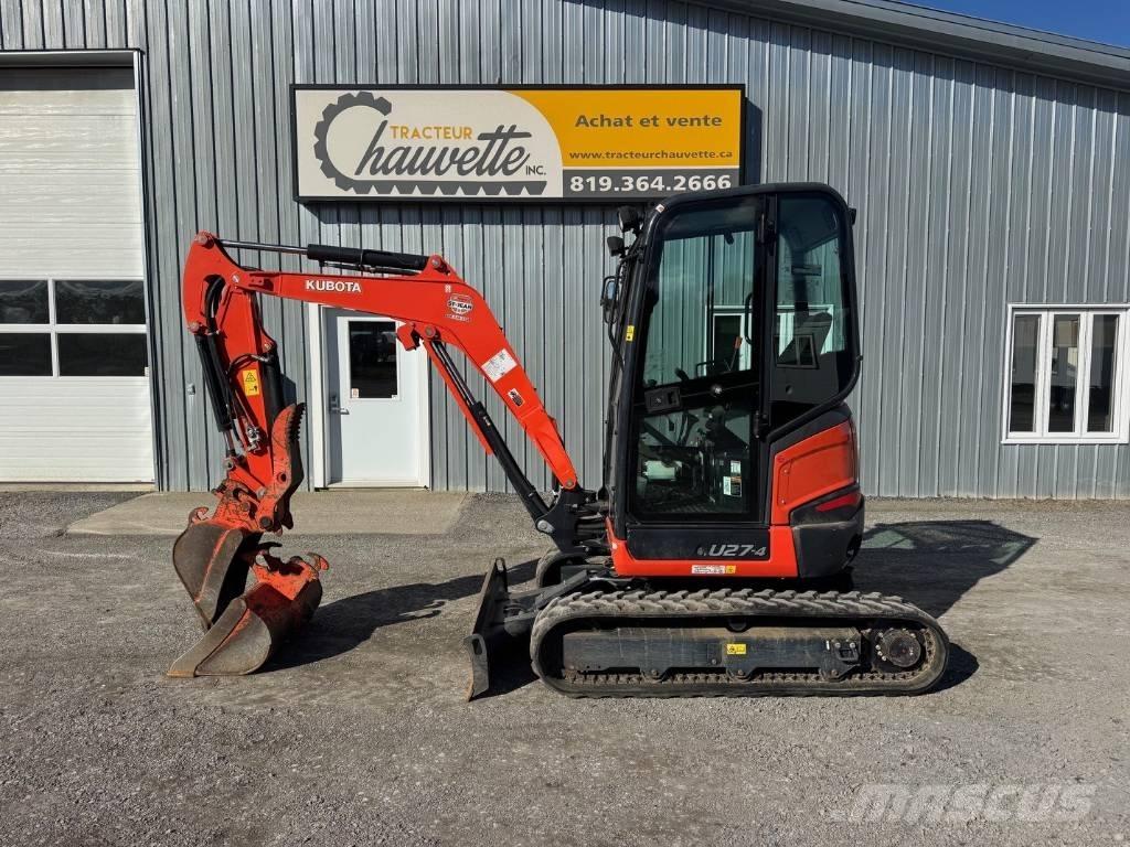 Kubota U 27-4 ミニ油圧ショベル 7t以下（ミニユンボ・ミニディガー）