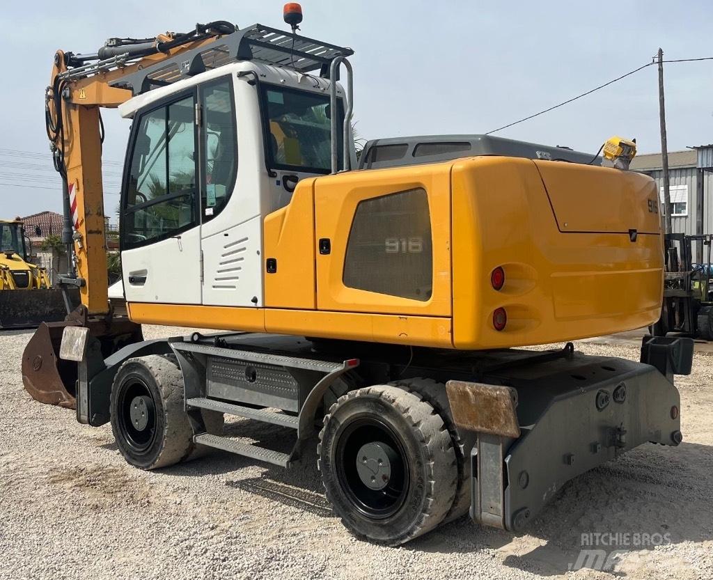 Liebherr A 916 ホイール式油圧ショベル（パワーショベル・ユンボ・バックホー）