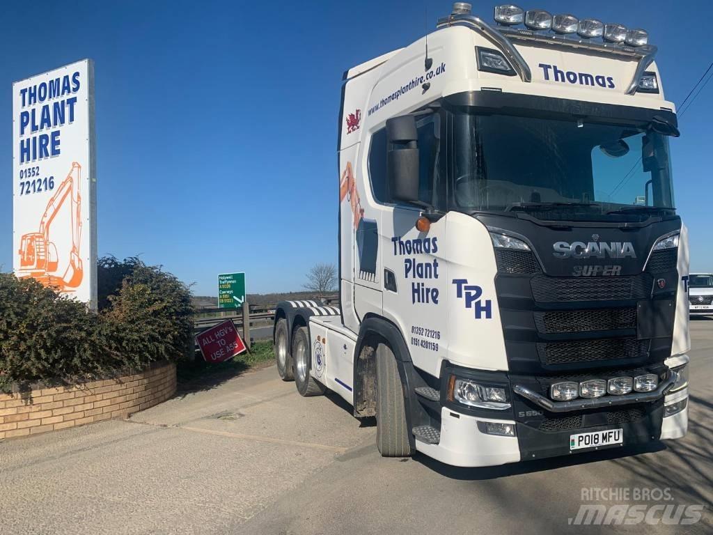 Scania S650 中古トラクターヘッド | トレーラーヘッド