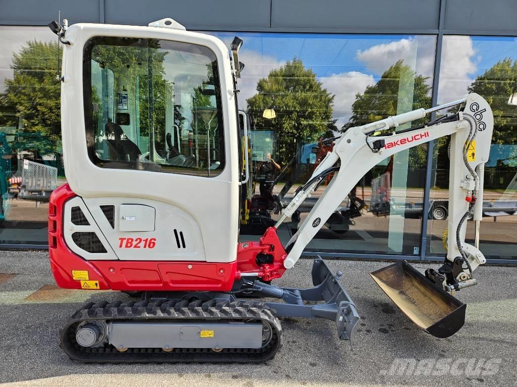 Takeuchi TB 216 ミニ油圧ショベル 7t以下（ミニユンボ・ミニディガー）