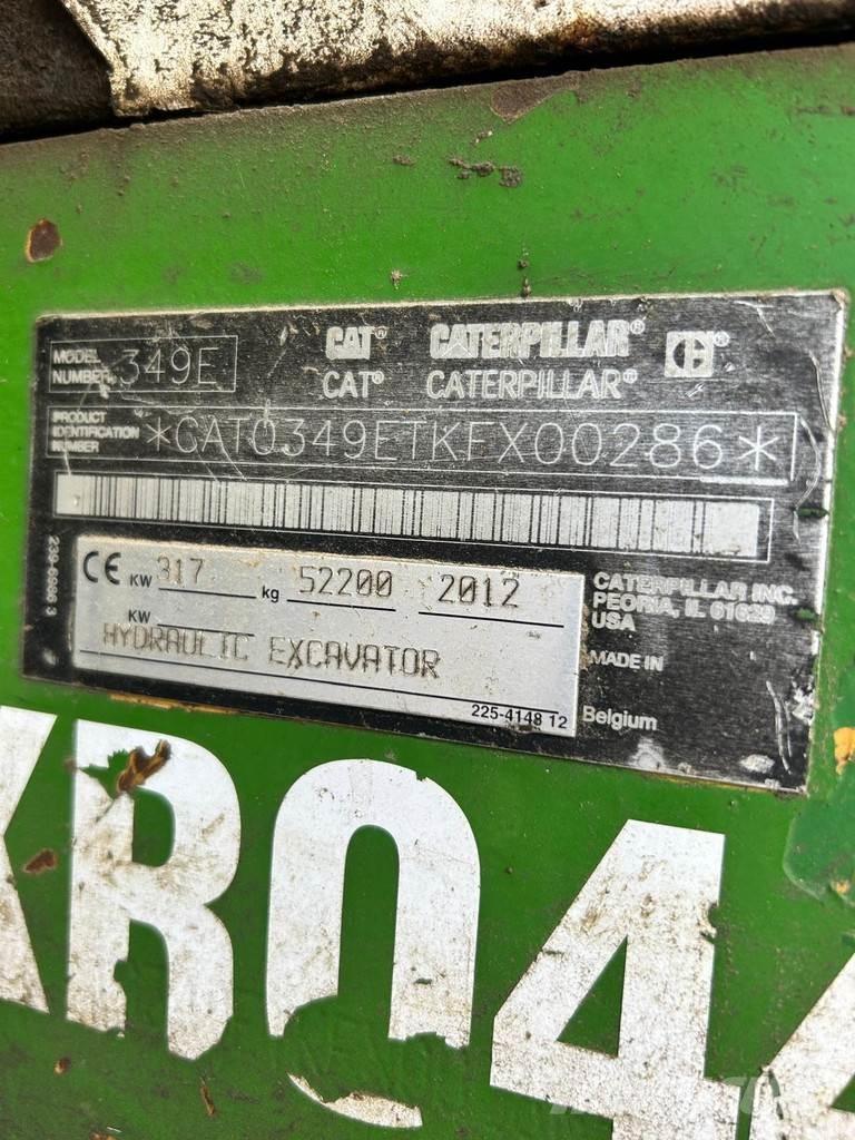 CAT 349EL VG 大型油圧ショベル12t以上（パワーショベル・ユンボ）