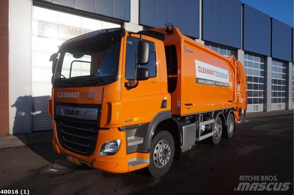 DAF FAG CF 300 塵芥車、パッカー車