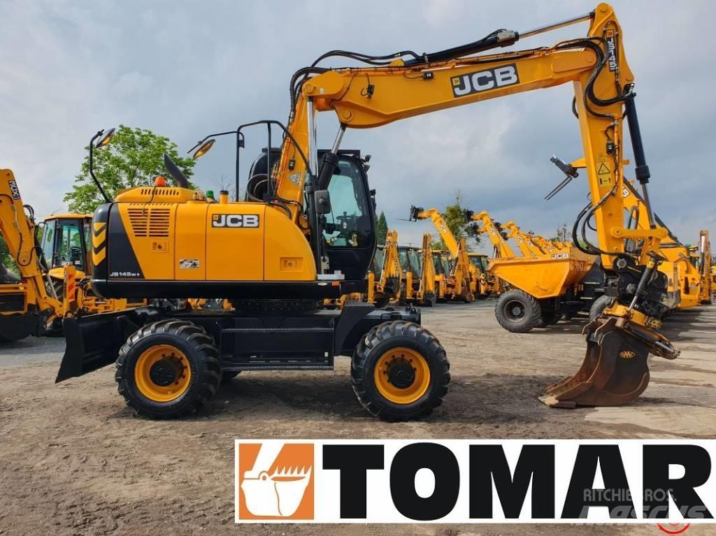 JCB JS 145 W ホイール式油圧ショベル（パワーショベル・ユンボ・バックホー）