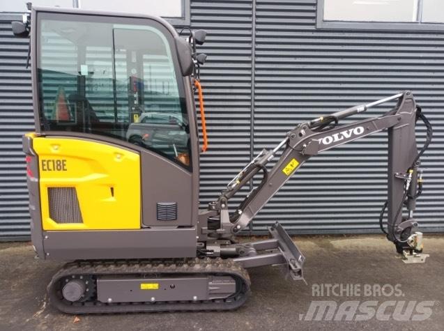Volvo EC 18 E ミニ油圧ショベル 7t以下（ミニユンボ・ミニディガー）