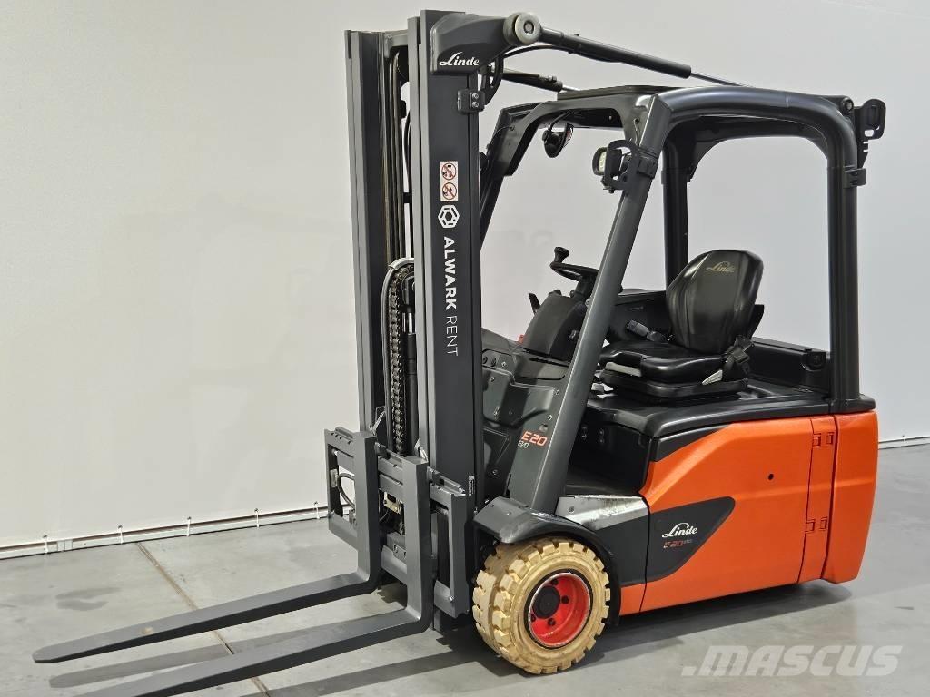 Linde E20L バッテリーフォークリフト