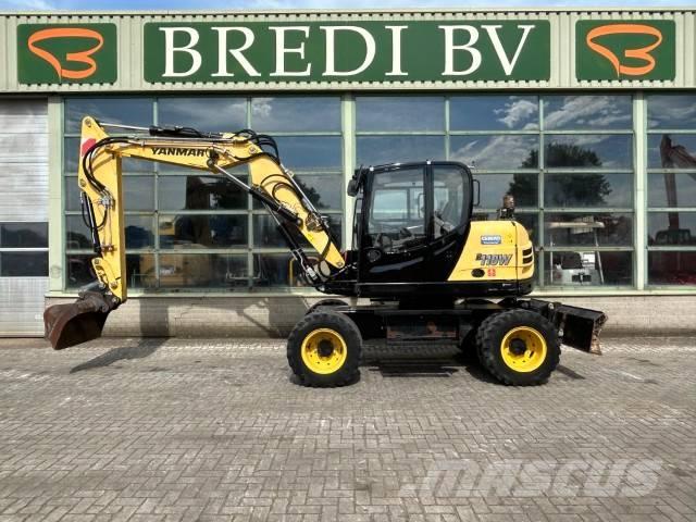 Yanmar TW 110 W ホイール式油圧ショベル（パワーショベル・ユンボ・バックホー）