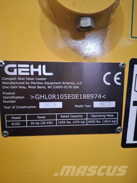 Gehl GHEL R105 スキッドステアローダー
